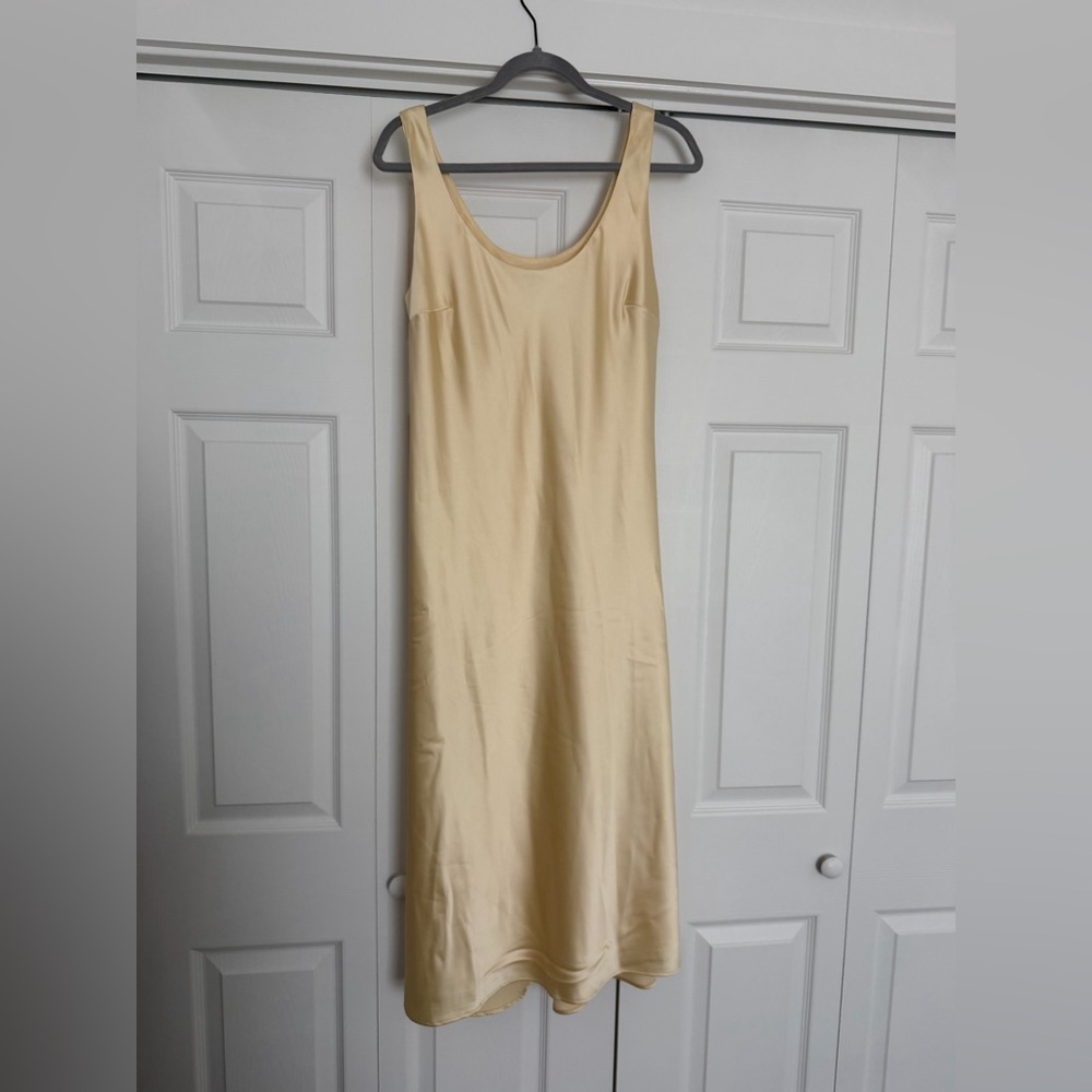 NWT Future Collective Butter Yellow Dress